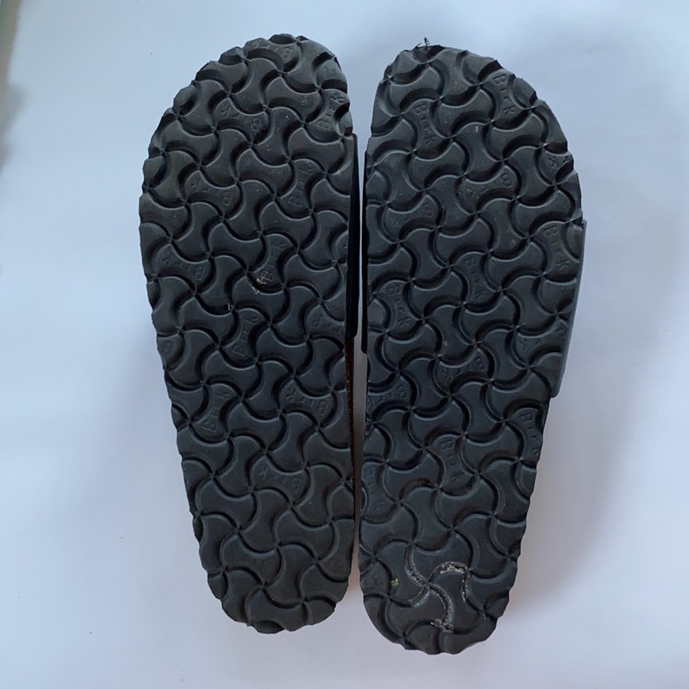 Birkenstock Black Single Strap Sandals - Picture 2 of 5